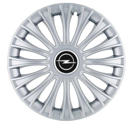Set 4 Capace Roti, potrivite jantelor de R14, pentru Opel, model dino cromat