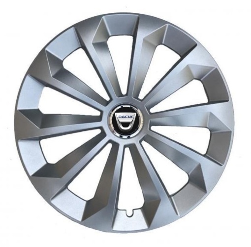 Set 4 Capace Roti, potrivite jantelor de R16, pentru Dacia, model fame cromat