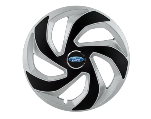 Set 4 capace roti Rex Gri-Negru R16 pentru gama auto Ford