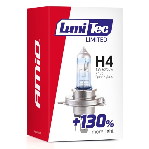 BEC HALOGEN H4 12V 55W LUMITEC+130%