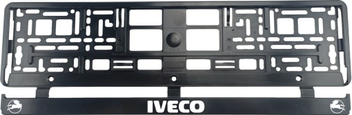 Set 2 bucati, suport numar inmatriculare IVECO