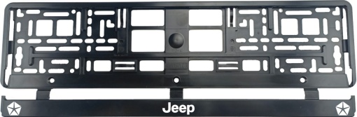 Set 2 bucati, suport numar inmatriculare Jeep III