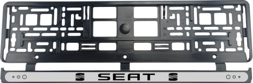 Set 2 bucati, suport numar inmatriculare Seat