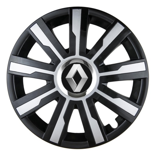 Set 4 Capace Roti Autohelix MSA®, potrivite jantelor de R15, pentru Renault, model mirage