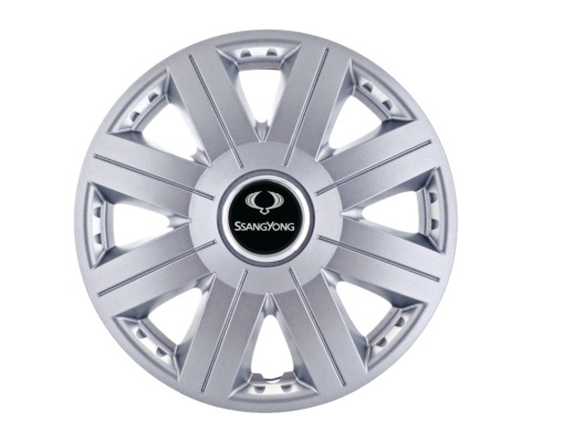 Set 4 capace roti Cosmos cromat R15, pentru gama auto SsangYong