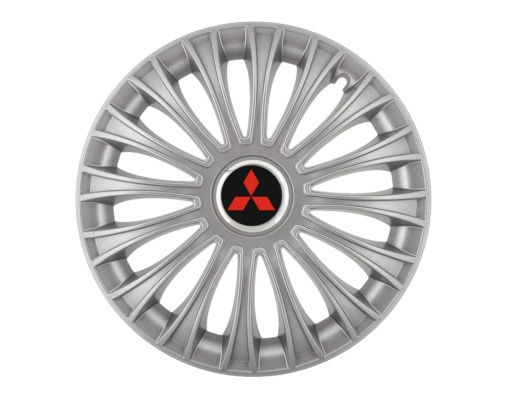 Set 4 capace roti Dino cromat R16 pentru gama auto Mitsubishi
