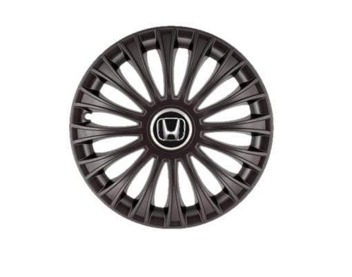 Set 4 capace roti Dino Negru R15, pentru gama auto Honda