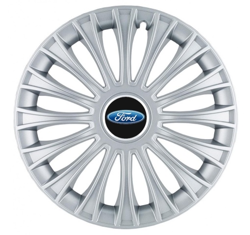 Set 4 Capace Roti, potrivite jantelor de R14, pentru Ford, model dino cromat