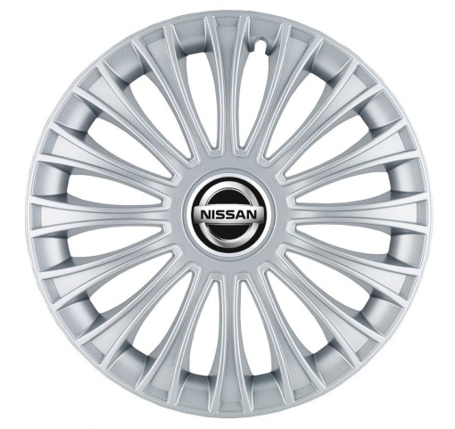 Set 4 Capace Roti, potrivite jantelor de R14, pentru Nissan, model dino cromat