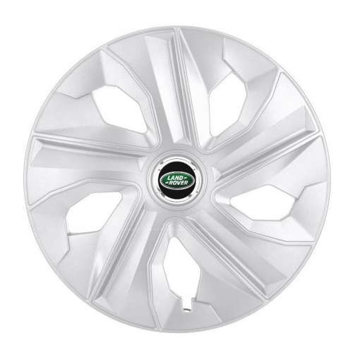 Set 4 Capace Roti, potrivite jantelor de R16, pentru Land Rover, model luna cromat