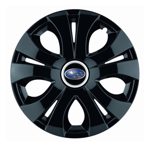 Set 4 Capace Roti Top Negru R15, Compatibil Cu Subaru