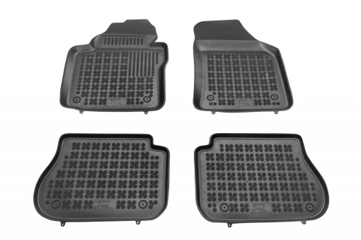 Covorase Presuri Auto Cauciuc Dedicate VW CADDY III 5 loc 2003 - 2021 | VW CADDY III Maxi Life versiuni 5 loc, 7 loc (rand 3 scaune pliat) 2007 - 2021