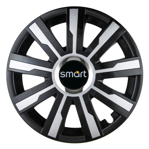 Set 4 Capace Roti Autohelix MSA®, potrivite jantelor de R15, pentru Smart, model mirage