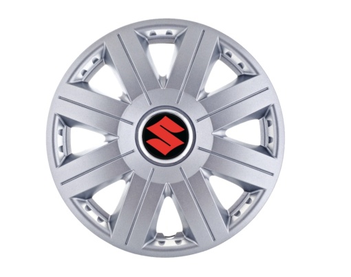 Set 4 capace roti Cosmos cromat R15, pentru gama auto Suzuki