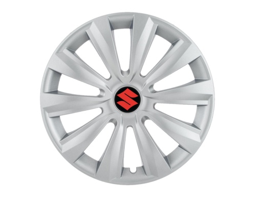 Set 4 capace roti Delta cromat R15 pentru gama auto Suzuki