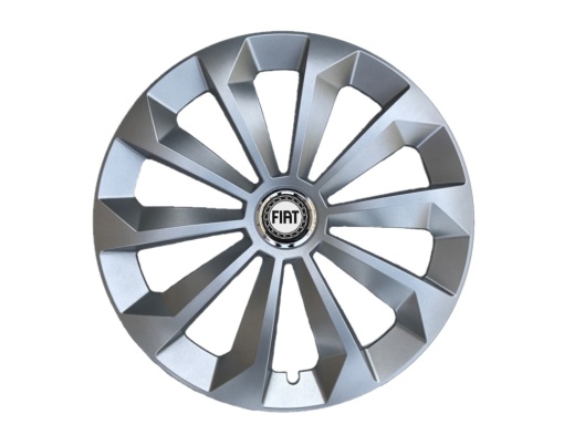 Set 4 capace roti Fame cromat R15 pentru gama auto Fiat