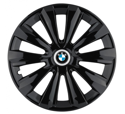 Set 4 Capace Roti, potrivite jantelor de R16, pentru BMW, model delta negru