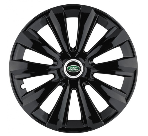 Set 4 Capace Roti, potrivite jantelor de R16, pentru Land Rover, model delta negru