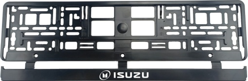 Set 2 bucati, suport numar inmatriculare Isuzu