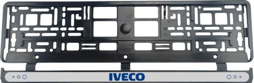 Set 2 bucati, suport numar inmatriculare IVECO III