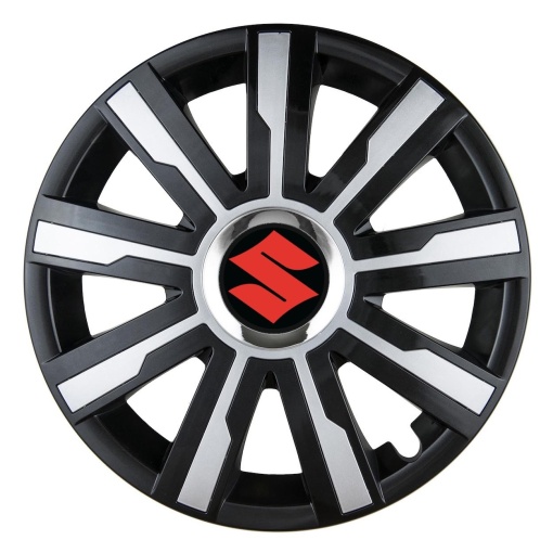 Set 4 Capace Roti Autohelix MSA®, potrivite jantelor de R15, pentru Suzuki, model mirage