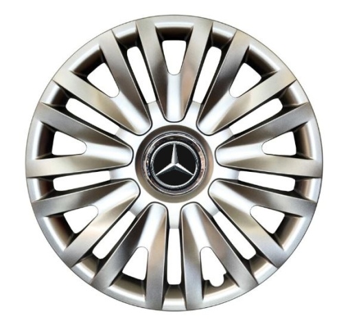 Set 4 Capace Roti Autohelix MSA® R15, Potrivite Jantelor de 15 inch, Pentru Mercedes-Benz, Model 313