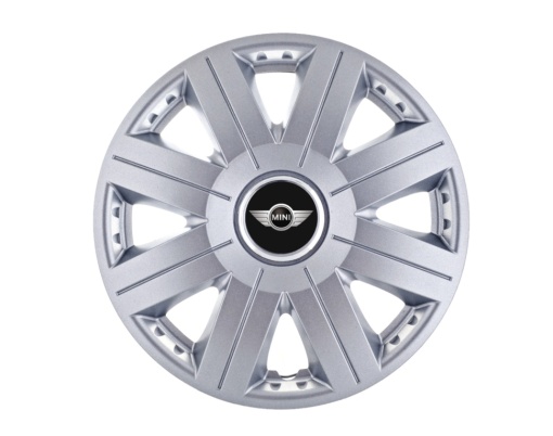 Set 4 capace roti Cosmos cromat R15, pentru gama auto Minicooper