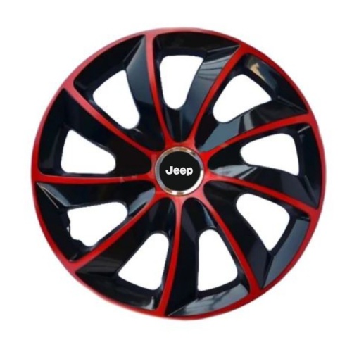 Set 4 capace roti Extra Stig Red R17 pentru gama auto Jeep