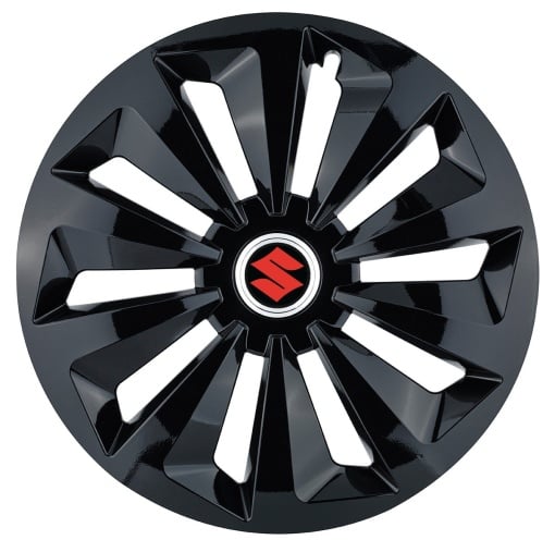 Set 4 capace roti Fox negru R16 pentru gama auto Suzuki