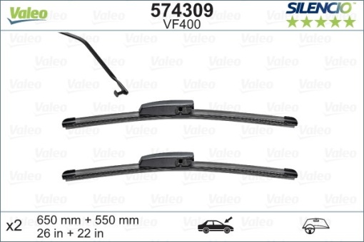 Set Stergatoare Valeo Silencio X.Trm 650/550 Mm Vf400