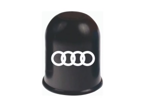 Capac protectie carlig pentru remorca auto, plastic, personalizat Audi, Creative Rey®