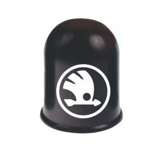 Capac protectie carlig pentru remorca auto, plastic, personalizat Skoda - Img 2