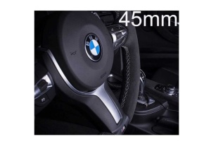 Emblema Volan BMW auto-adeziva, 44mm, Alb-Albastru