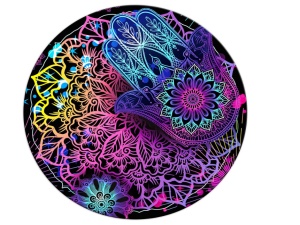 Mousepad Colorat multicolor 20 x 20 cm