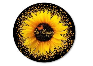 Mousepad Floarea soarelui, 20 x 20 cm