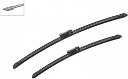 Pachet Stergatoare Parbriz si Stergator Luneta Bosch AeroTwin Land Rover Freelander 2 2006-2014 - Img 2