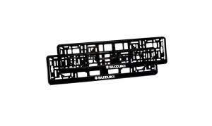 Set 2 bucati, suport numar inmatriculare personalizat- SUZUKI