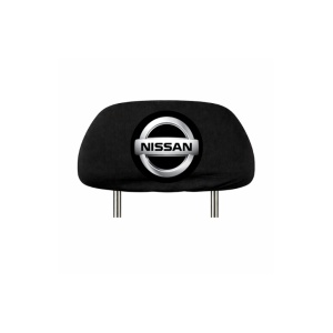 Set 2 huse tetiere negre, pentru gama auto NISSAN - Img 2