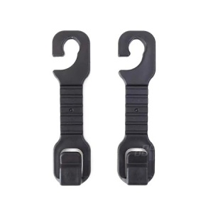 Set 2 suporturi tip cuier cu carlig pentru tetiera auto - Img 1