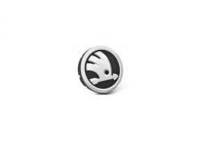 set 4 Capace Janta Aliaj Skoda 52MM Interior - 56MM Exterior Negru Cu Argintiu - Img 5