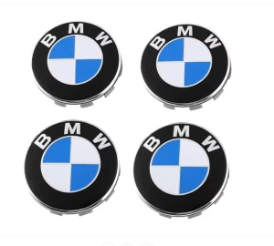 Set 4 capace Jante Aliaj 56mm compatibil/inlocuitor janta roata BMW
