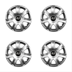 Set 4 Capace Roti 14 inchi (R14) Compatibile Cu HYUNDAI model - 223 - Img 2