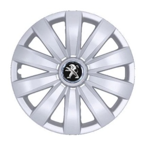 Set 4 Capace Roti 14 inchi (R14), Compatibile cu Peugeot, Model 226 - Img 3