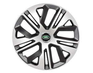 Set 4 Capace Roti 14 inchi (R14) Raven Gri-Negru, Compatibile Cu Land Rover