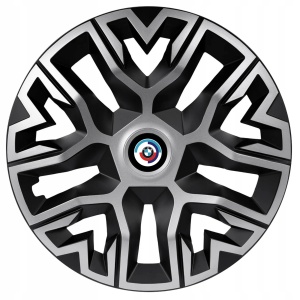 Set 4 Capace Roti 15 `` Best Gri-Negru, Compatibile Cu BMW Nou - Img 1