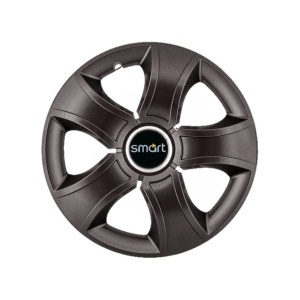 Set 4 Capace Roti 15 inchi (R15) Bis Negru, Compatibile Cu Smart - Img 3