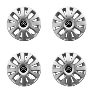 Set 4 Capace Roti 15 inchi (R15) Compatibile Cu CITROEN model - 324 - Img 2