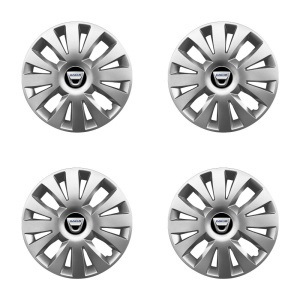 Set 4 Capace Roti 15 inchi (R15) Compatibile Cu DACIA model - 324 - Img 2