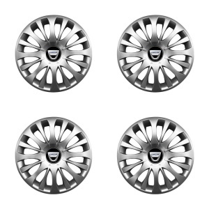 Set 4 Capace Roti 15 inchi (R15) Compatibile Cu DACIA model - 329 - Img 2