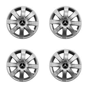 Set 4 Capace Roti 15 inchi (R15) Compatibile Cu MERCEDES model - 323 - Img 2